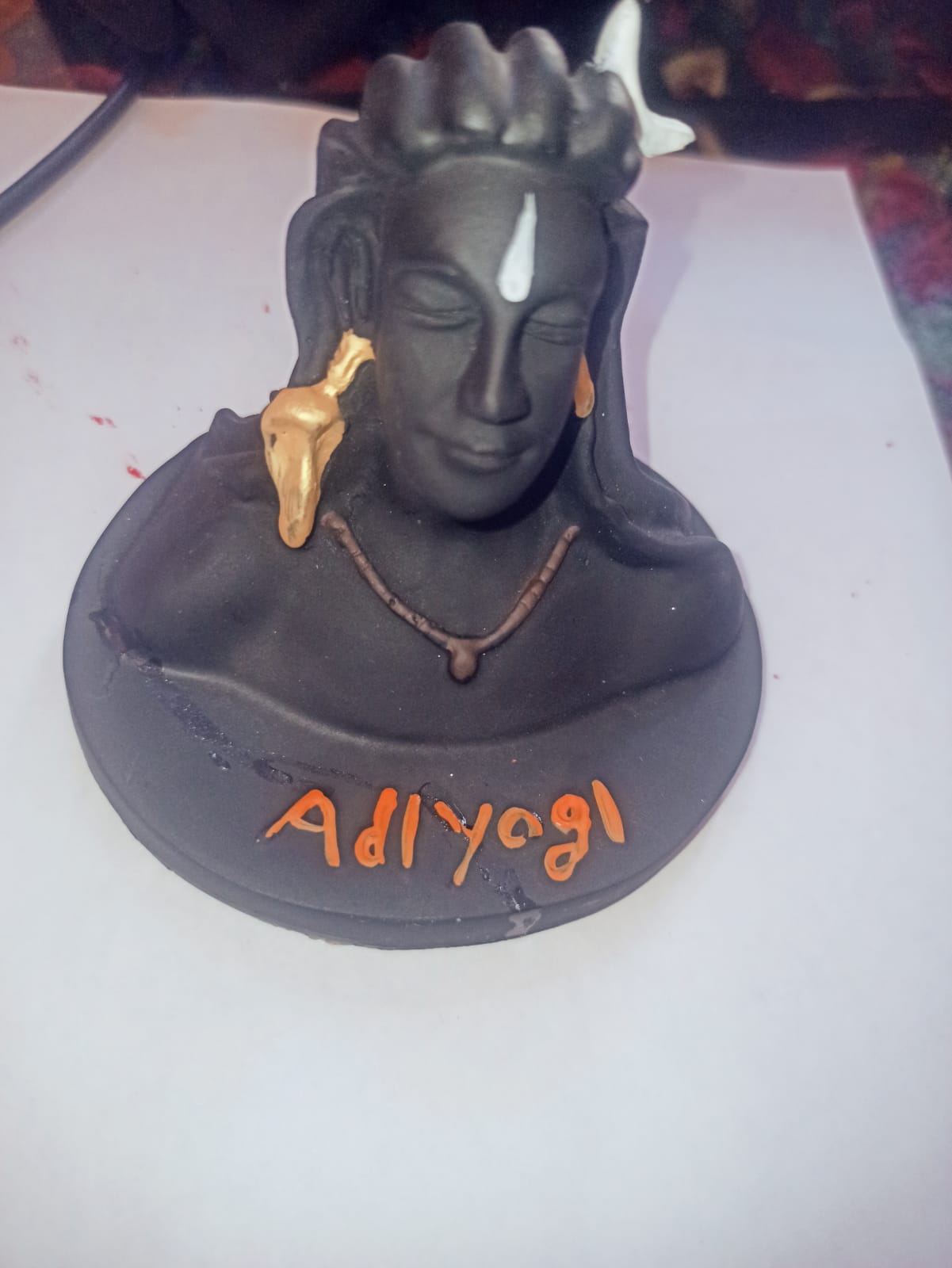 Adiyogi with Rudraksha Mala - Prabhuaastha