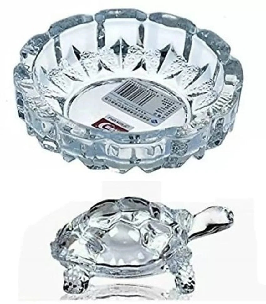 Buy Crystal Kachua With Plate - Prabhuaastha