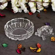 Buy Crystal Kachua With Plate - Prabhuaastha