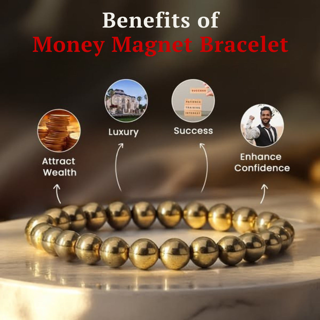 Money Magnet Bracelet (Pyrite Bracelet) - Prabhuaastha