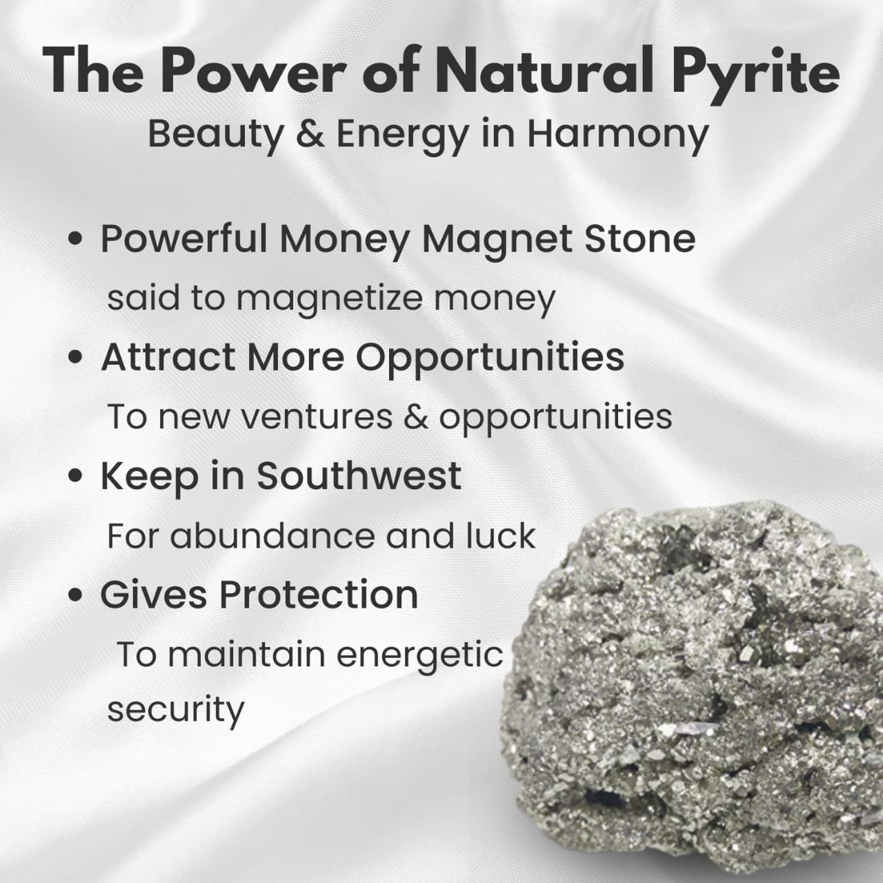 Money Magnet Bracelet (Pyrite Bracelet) - Prabhuaastha
