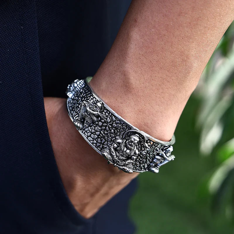 Copper Hanuman ji kada - Prabhuaastha