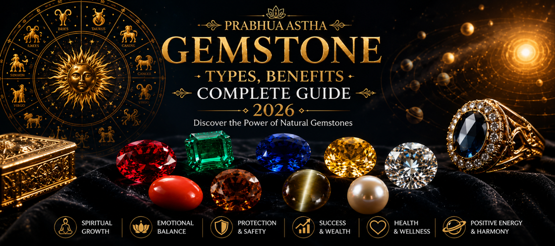 Gemstones(रत्न): Types, Benefits, Astrology & Complete Guide (2026)