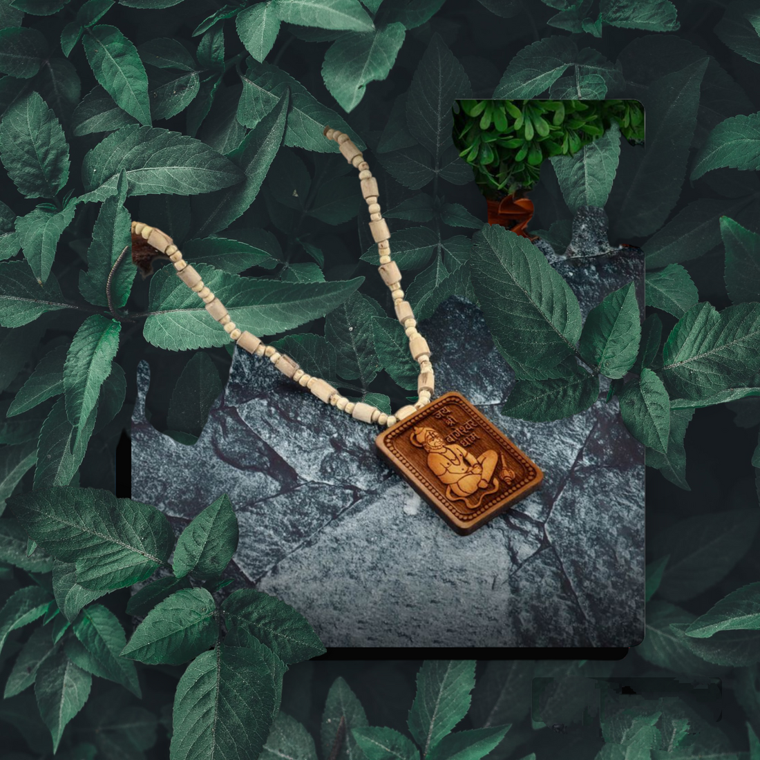 🕉️ Bageshwar Dham Hanuman Tulsi Mala - Prabhuaastha