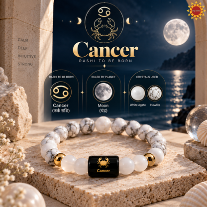 Cancer (कर्क ) Rashi Bracelet