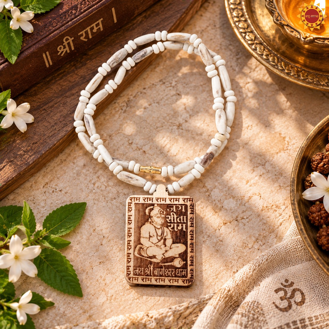Sita Ram Bageshwar Dham Hanuman Tulsi Mala 4