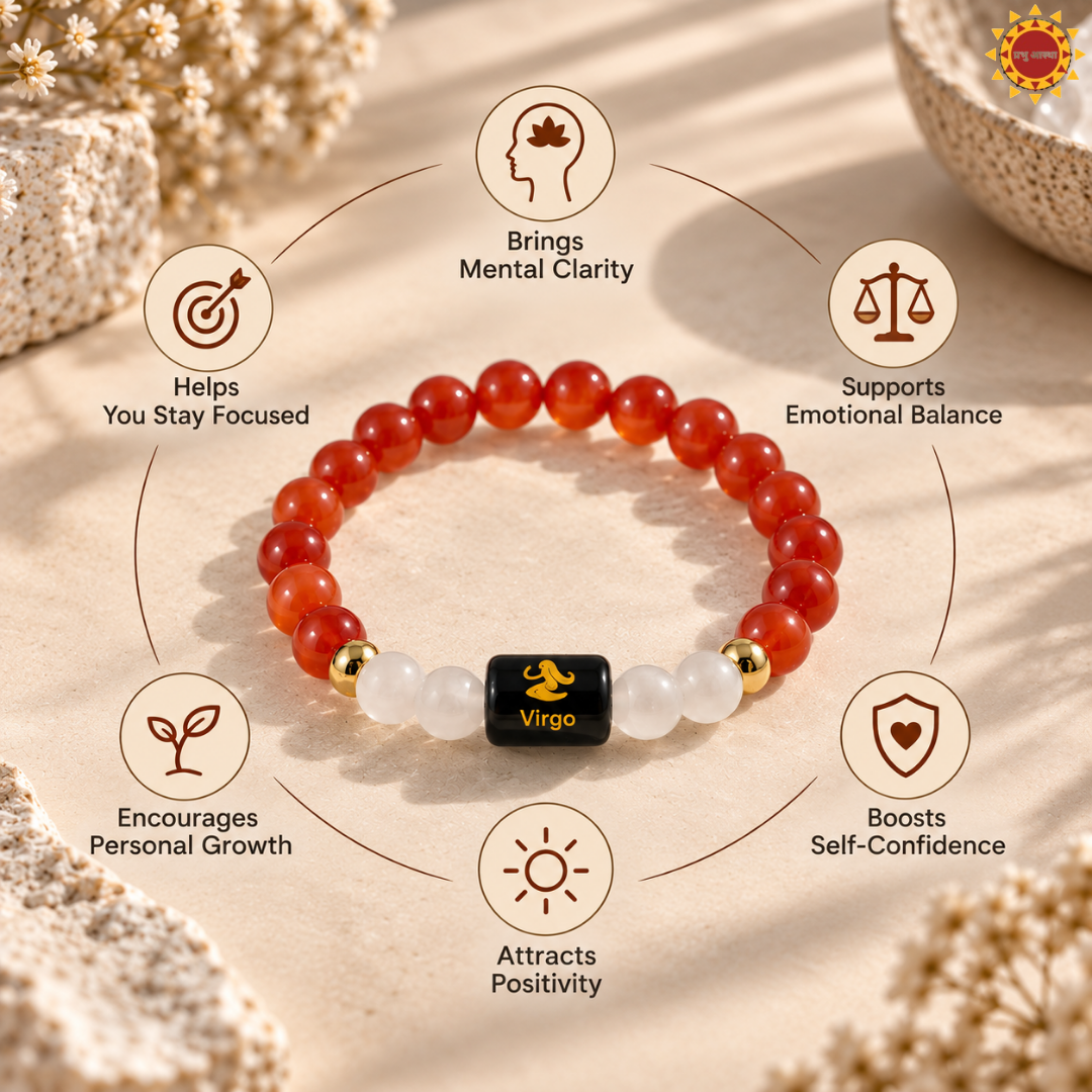Virgo (कन्या) Rashi Bracelet 3