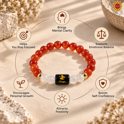 Virgo (कन्या) Rashi Bracelet 3