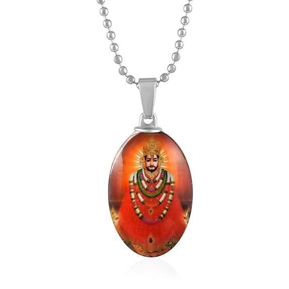 Khatu shyam Pendant With Chain - Prabhuaastha