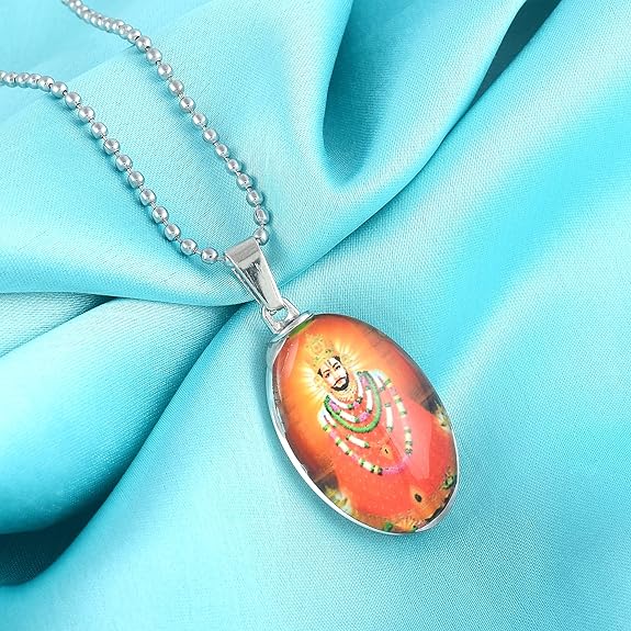 Khatu shyam Pendant With Chain - Prabhuaastha