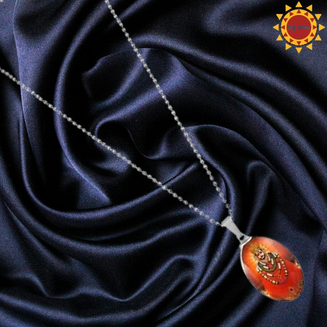 Khatu shyam Pendant With Chain