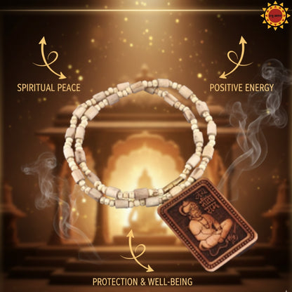Sita Ram Hanuman Tulsi Mala