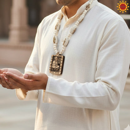 Ram Ram Big Beeds Hanuman Tulsi Mala