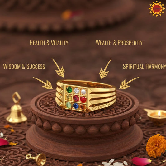 Buy 100% Original Navratna Ring Online