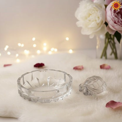 Buy Crystal Kachua With Plate