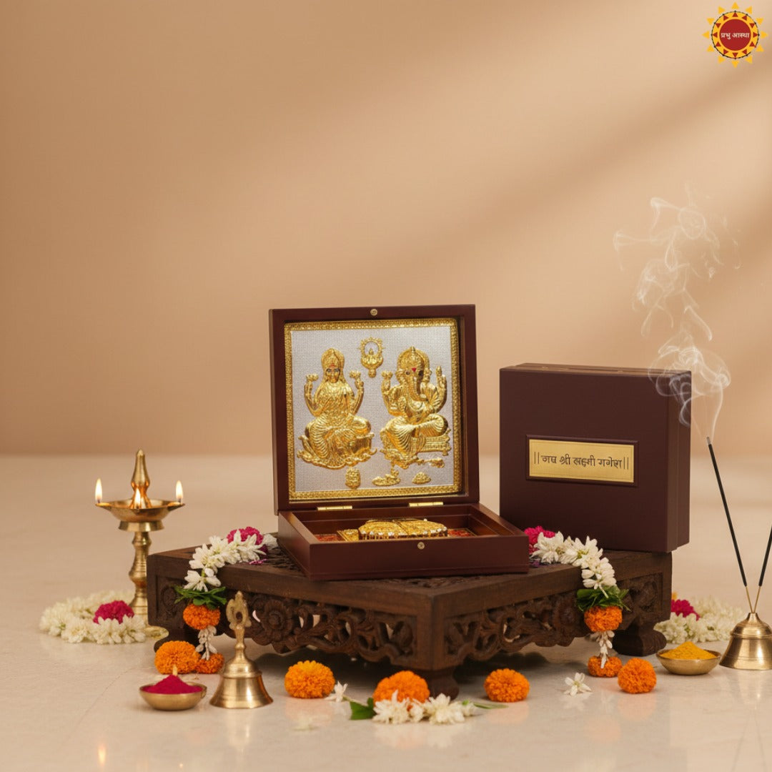 Laxmi Ganesh Ji Charan Paduka