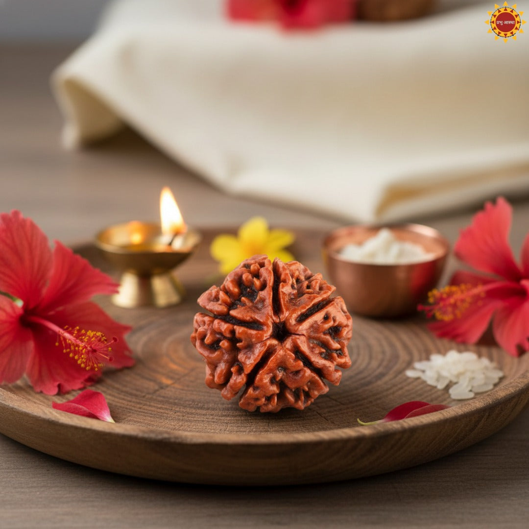 5 Mukhi Rudraksha Original With Certificate