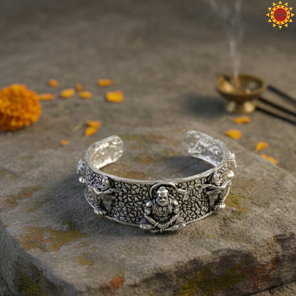 Buy Silver Hanuman Kada