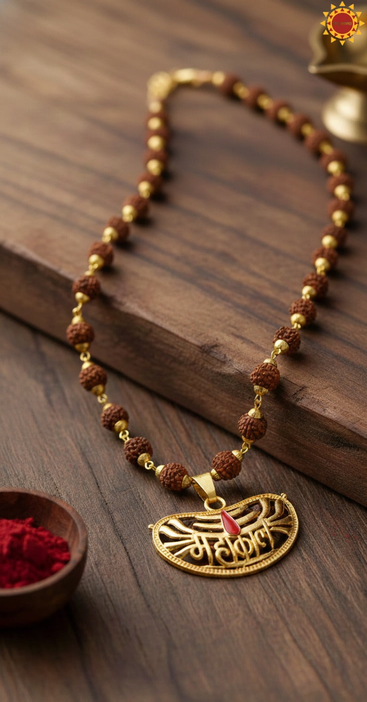 1 Mukhi Rudraksha With Rudraksha Mala