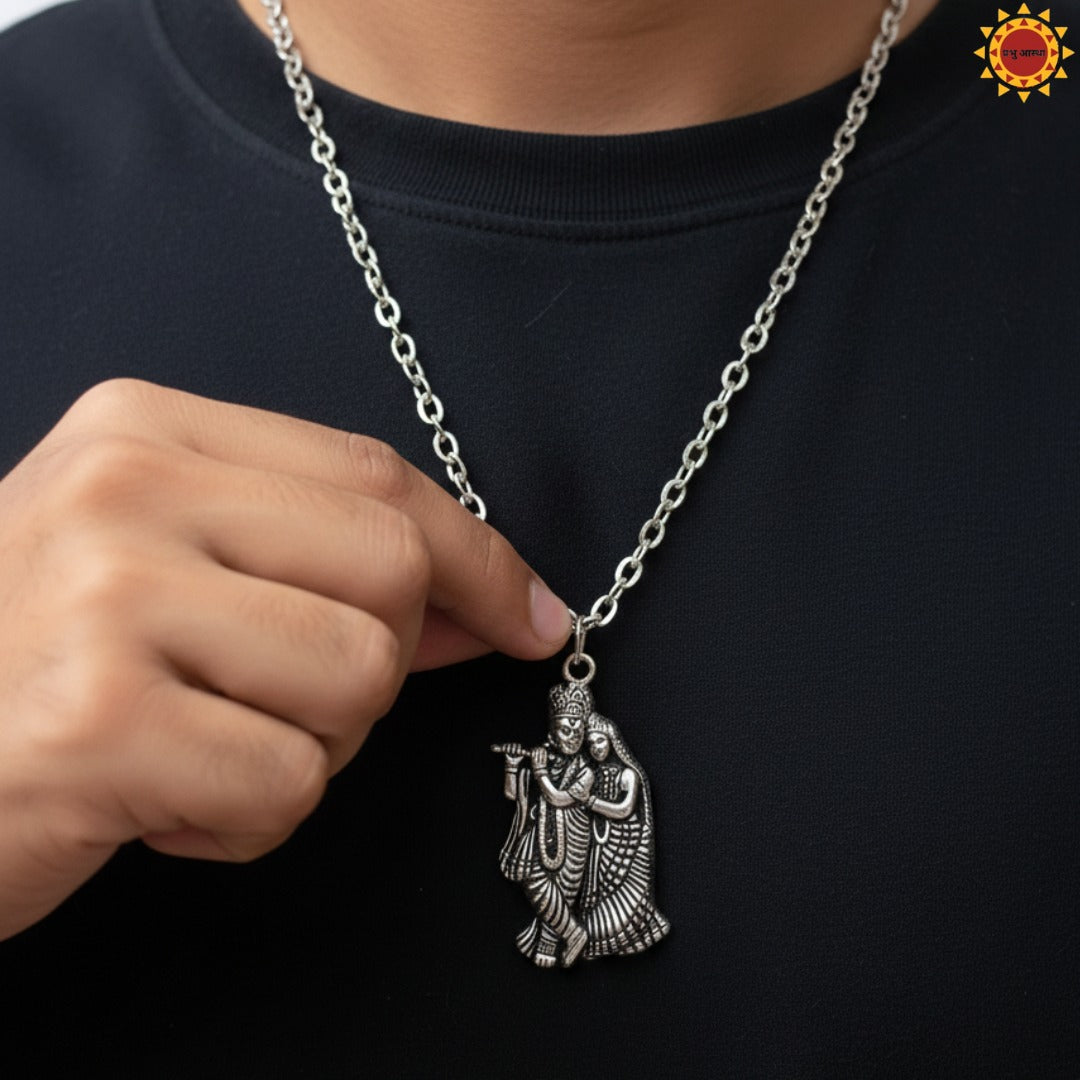 Radhe Krishna Pendant