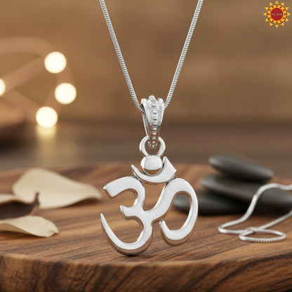 Om Pendant with Chain