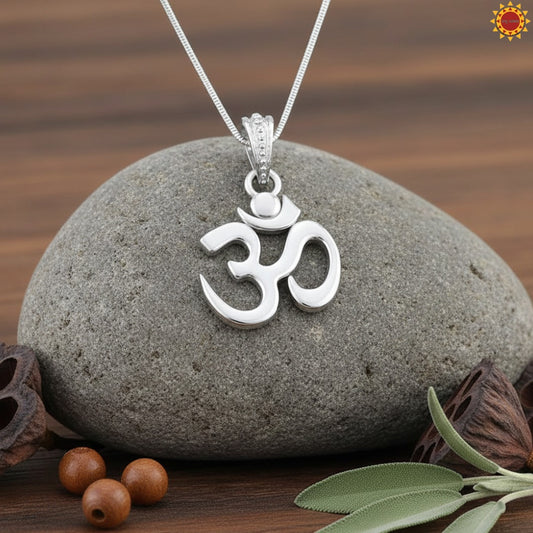 Om Pendant with Chain