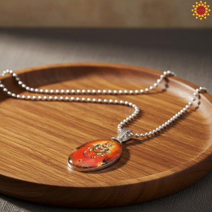 Khatu shyam Pendant With Chain