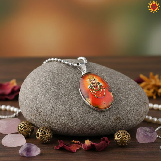 Khatu shyam Pendant With Chain