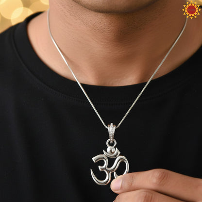 Om Pendant with Chain