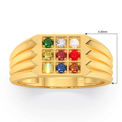 Buy 100% Original Navratna Ring Online - Prabhuaastha