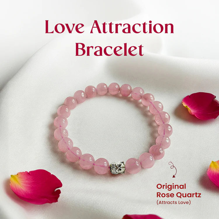 Rose Quartaz Bracelet - Prabhuaastha