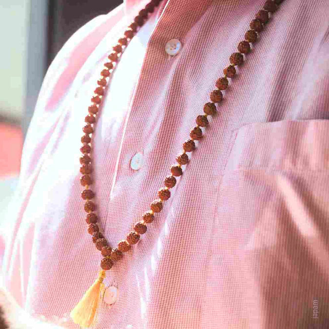Buy Original Panchmukhi Rudraksha Mala (108 Beads)